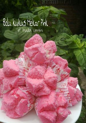 Foto resep Bolu Kukus Mekar Pink