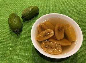 Una foto de Compota de feijoa