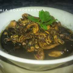 A picture of Cumi Kuah Hitam.