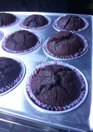 Foto resep Muffin coklat pisang