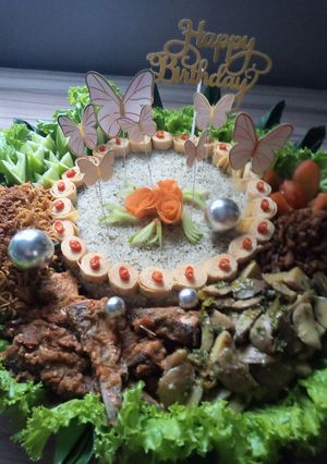 Foto resep Tumpeng nasi kemangi