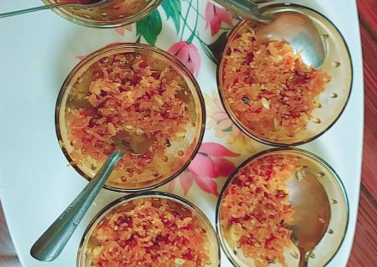 Carrot halwa