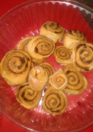 Una foto de Rollos de canela