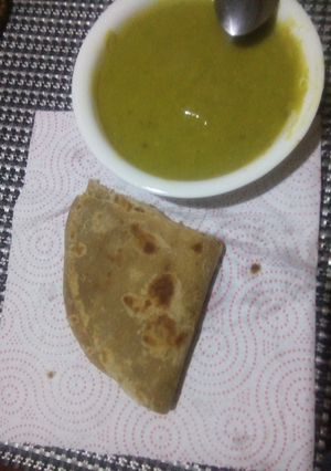 A picture of Vegetable soup.