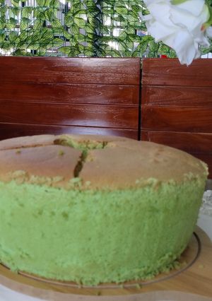 Foto resep Chiffon Cake Pandan Gluten Free