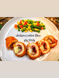 Foto resep Chicken cordon bleu rumahan