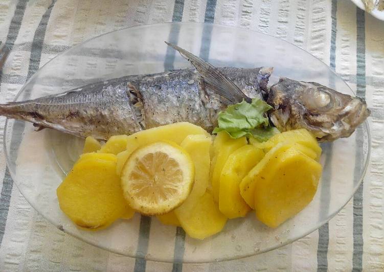 Jurel al horno con patatas