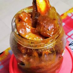 Mango pickle A picture of Mango pickle.