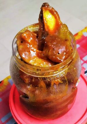 A picture of Mango pickle.