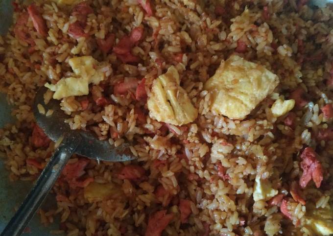 Resep Nasi Goreng Charsiu Dadakan, Enak Banget