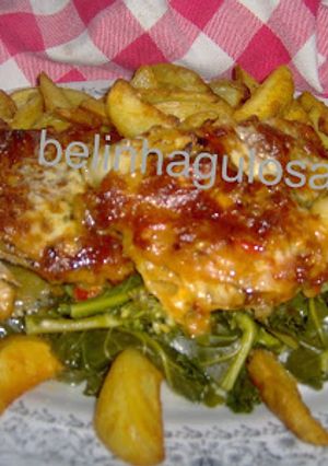 Foto de Bacalhau com farinheira e cerveja no forno