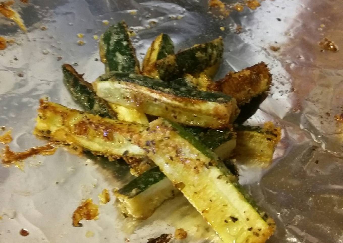 Toddler-size Zucchini Fries