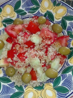 Una foto de Ensalada de verano con quinoa
