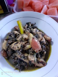 Foto resep Tumis cumi hitam simple
