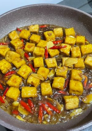 Foto resep Tumis Tahu Cabe Merah