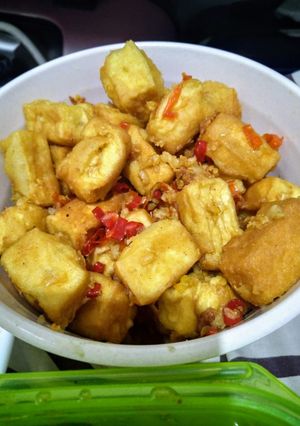 Foto resep 19. Tahu Cabe Garam