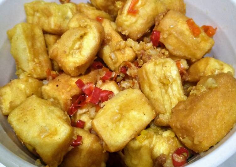 19. Tahu Cabe Garam