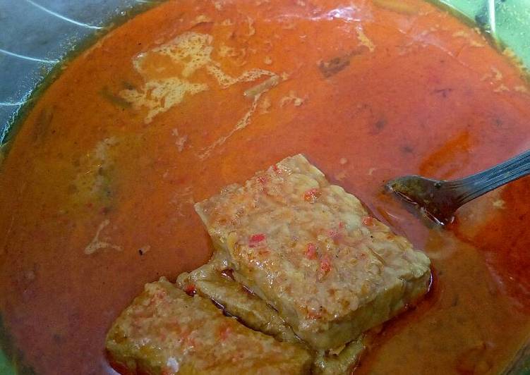 Resep Tahu tempe santan Anti Gagal