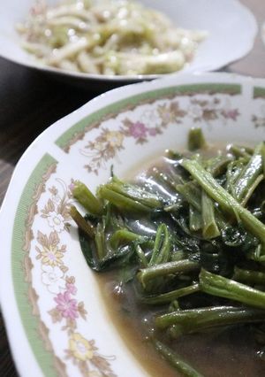 Foto resep Tumis Kangkung Seger Anti Kuah Hitam Sehat & Lezat