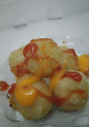 Foto resep Cimolor (cireng nasi isi keju)
