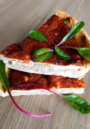 Une photo de Tarte endives et jambon
