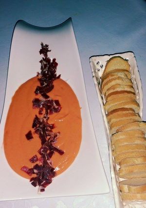 Una foto de Salmorejo Córdobes de mamá