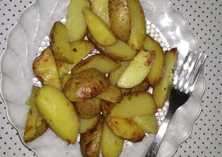 Resep Potato Wedges ala Rumahan Anti Gagal