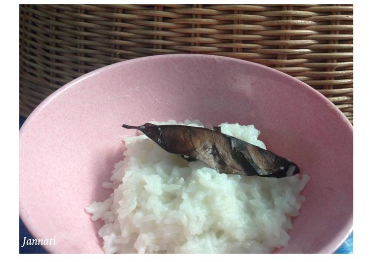 Bubur nasi polos