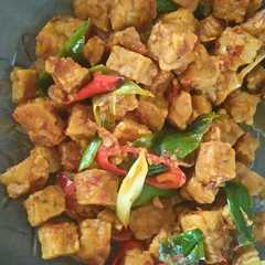 รูปของ tempe masak merah