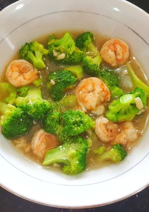 Foto resep Brokoli Cah Udang Satset