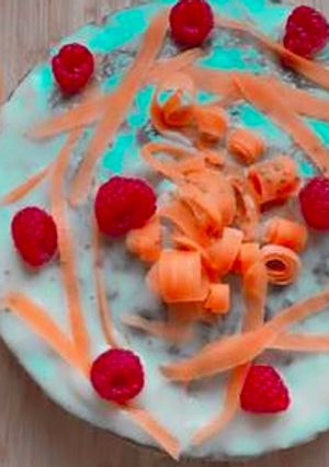 Una foto de Carrot cake