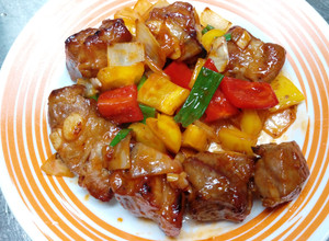~不油炸之糖醋排骨~餐桌上的晚餐 的食譜成品照片
