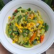 Tumis Labu Siam Jagung Kacang Panjang