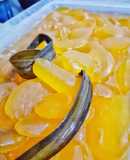 Manisan kolang kaling syrup jeruk