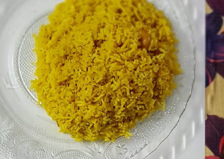 Basanti misti pulao