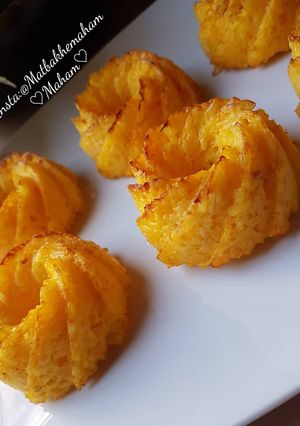 عکسی از دستور تهچین ساده قالبی