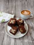 Fudgy Brownies Almond