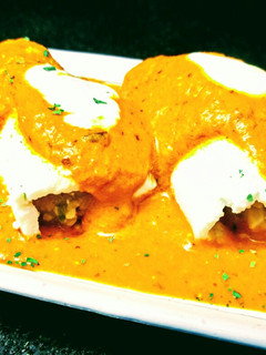 A picture of Stuffed Paneer Rolls.
