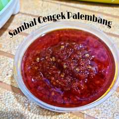 รูปของ Sambal cengek pelengkap cimplungan Palembang
