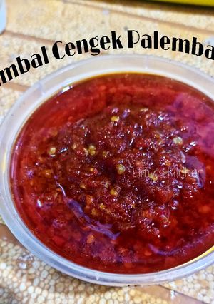Foto resep Sambal cengek pelengkap cimplungan Palembang