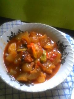 Foto resep Oseng kikil mercon