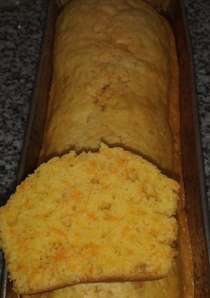 Una foto de Budín vegano de zanahoria