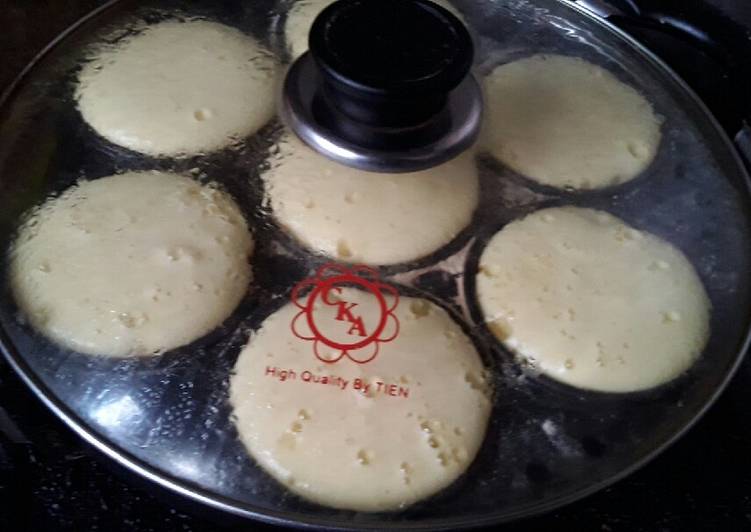 urutan Membuat Roti kik sederhana cetakan martabak unyil Jadi, Sempurna