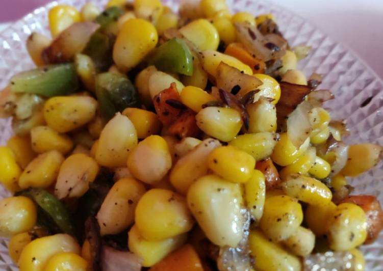 Steps to Make Perfect Corn Chatpati: Week Two :Kids Special