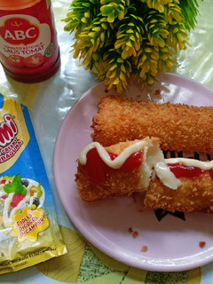 Foto resep Corndog Roti Tawar