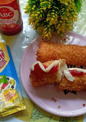 Foto resep Corndog Roti Tawar