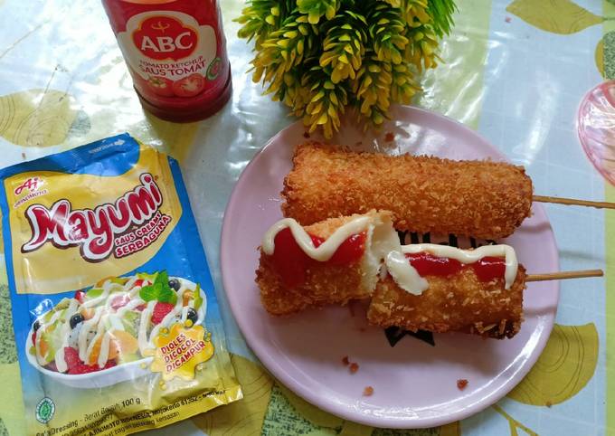 Resep Corndog Roti Tawar oleh Dapur_Kunitmaa - Cookpad