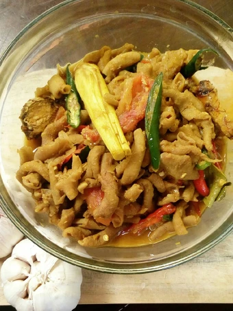 Cara Gampang Menyiapkan Resep Usus Ayam Pedas Bumbu Kuning yang Lezat Sekali Anti Ribet, Lezat Sekali