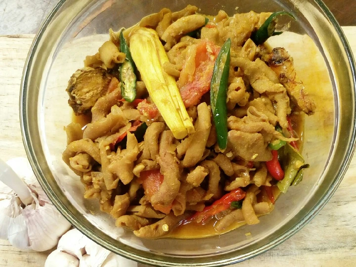 Cara Gampang Menyiapkan Resep Usus Ayam Pedas Bumbu Kuning yang Lezat Sekali Anti Ribet, Lezat Sekali