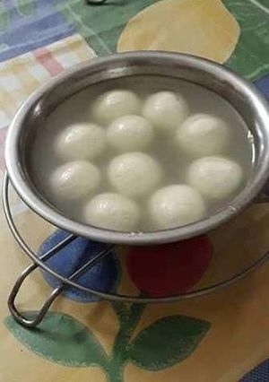 A picture of Rasgulla.